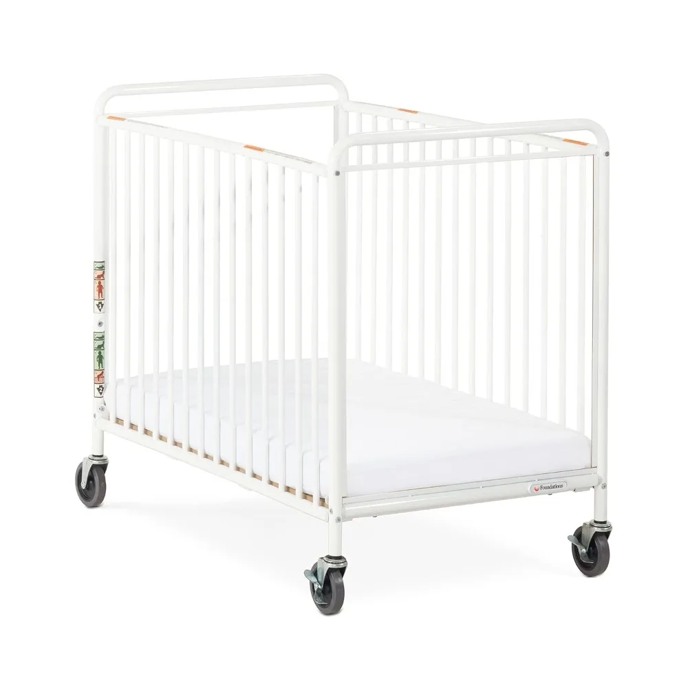 Chelsea Euro Clearview Metal Compact Evacuation Crib, 3