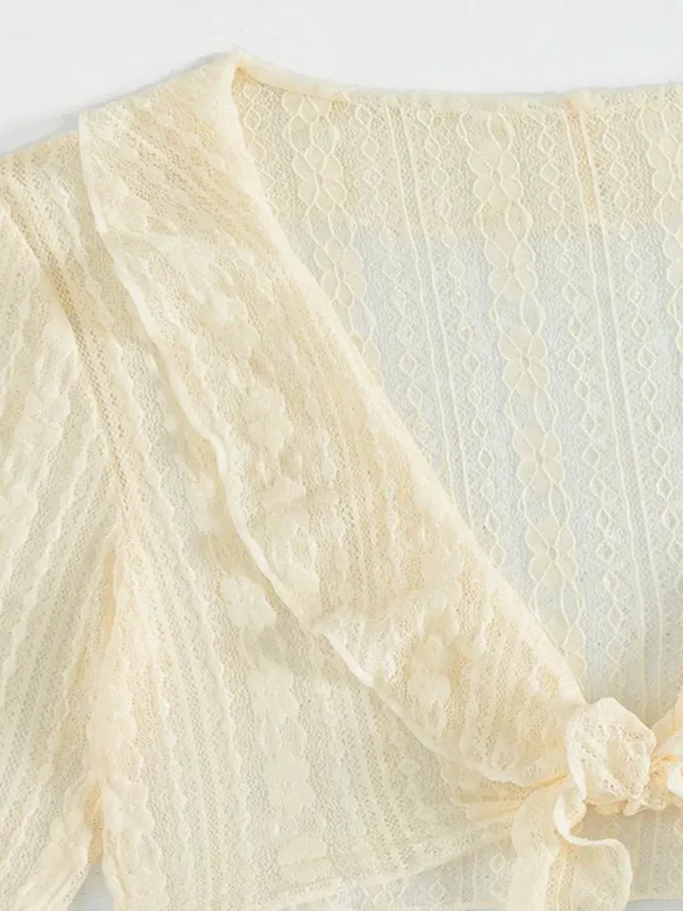 2025 مثير أربع قطع النساء ملابس السباحة طويلة الأكمام التستر ملابس الصيف الصلبة مجموعة البكيني البرازيلي بحر حفلة ثوب السباحة