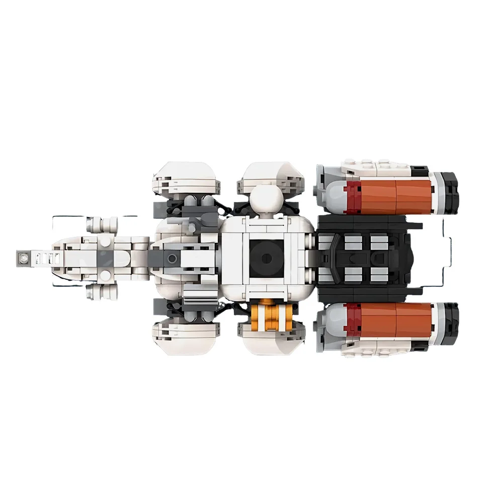 

MOC Starfield The Frontier, космический корабль, кирпичи, модель Starfield, игра The Frontier, космический корабль, строительные блоки, сборные игрушки, подарки для детей