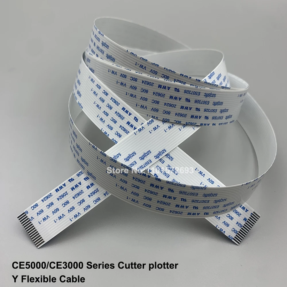 CE5000 Cutting Plotter Y Flexible Date Cable for Graphtec CE5000-60 CE5000-120 CE3000-60 CE3000-120 Cutter Trolley Date Cable