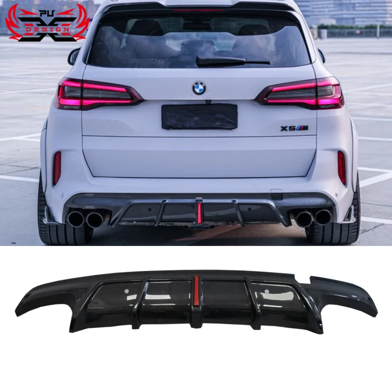 

AE Style Rear Diffuser Rear Bumper Carbon Fiber Car Body Kit For BMW X5M F95 Bodykit