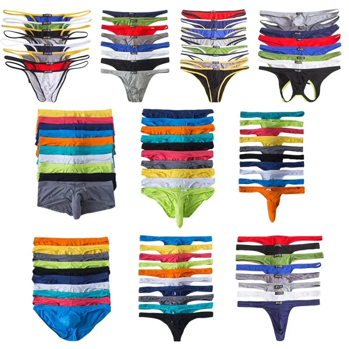 Modal Series Wholesale Sexy Men Underwear Briefs Underpant Men Panties Jockstrap Cuecas Calzoncillos Ropa Interior Hombre Tangas