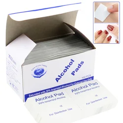 100/50pcs Disposable Alcohol Cotton Pads Disinfectant Wipe Alcohol Tablets Home Outdoor Cleaning Care Tools for Piercing Tattoo