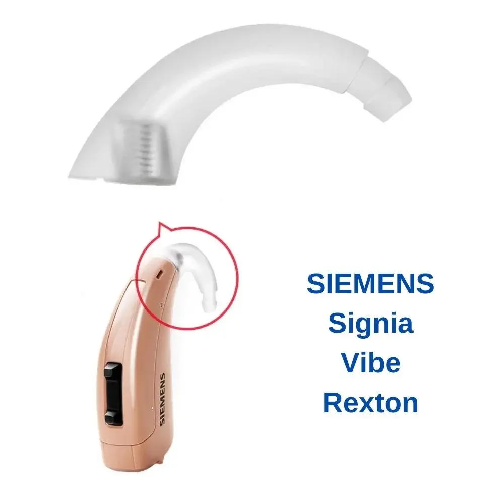 Hearing Aid Earhook Compatible with Signia Vibe, Rexton BTE & Siemens - 2/5/10pcs Optional