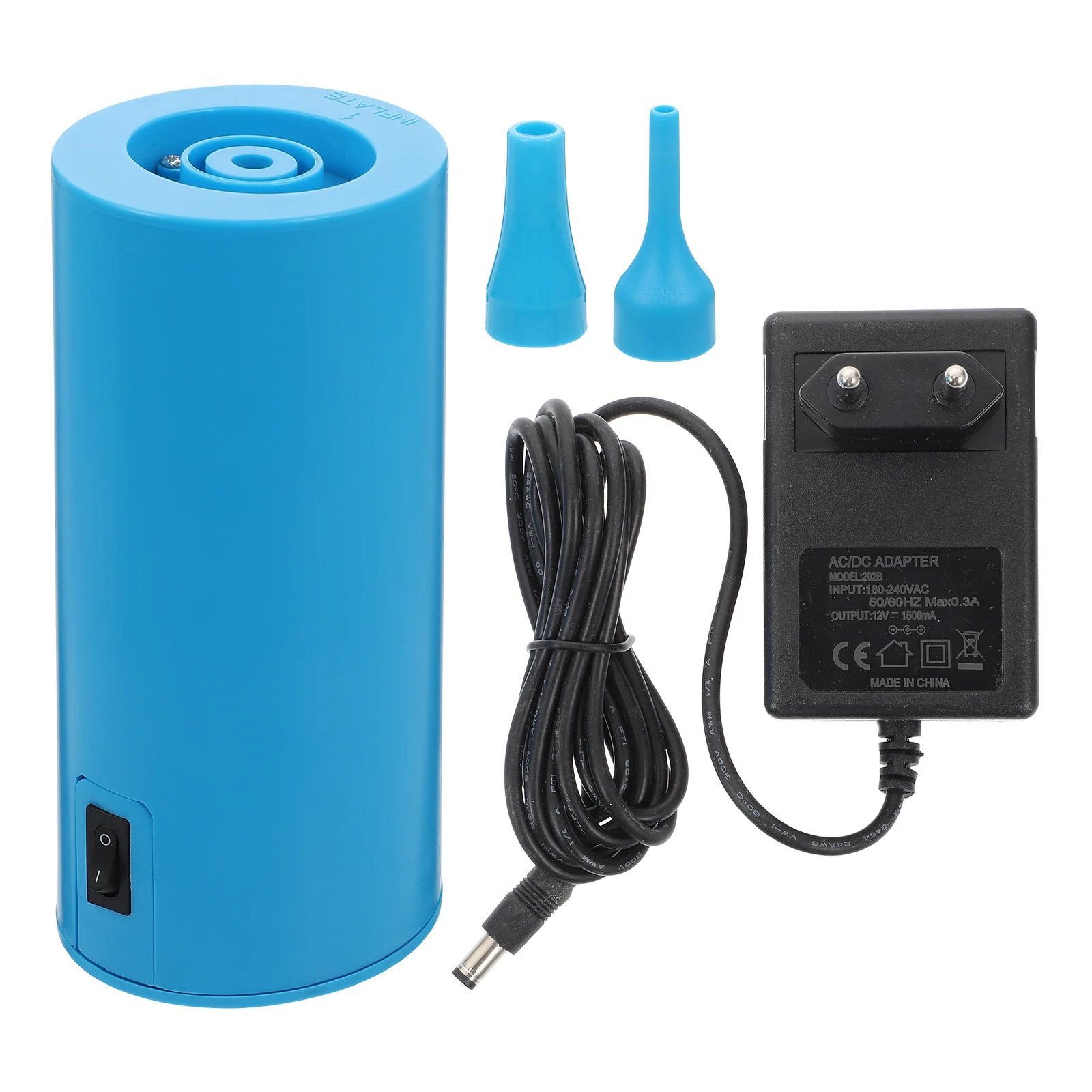 

1Pcs Portable Electric Balloon Air Pump Plastic Inflator Lightweight Silent Inflation Tool Balloon Air Pump Electronic Inflator