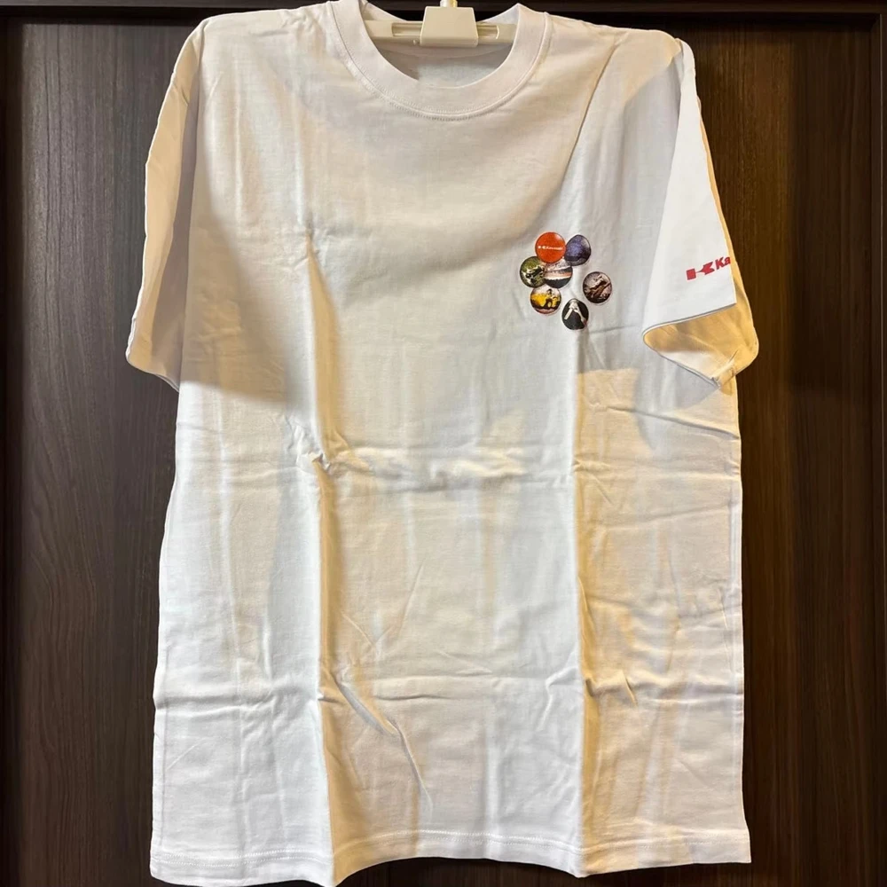 

Велосипедная футболка Kawasaki, новейшая летняя классическая футболка для езды на велосипеде на открытом воздухе, свободная футболка для взрослых, внедорожный мотоцикл, Джерси