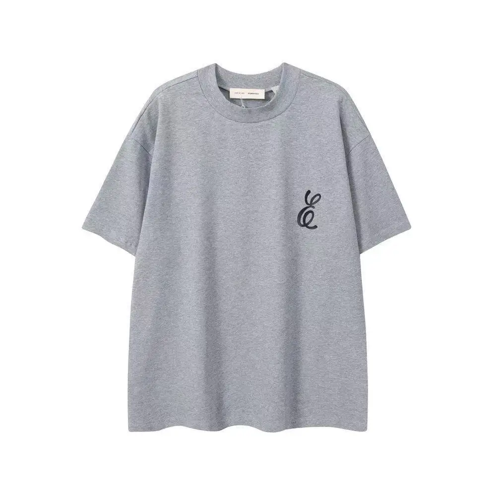 2026 New Trendy Letter Printed Beauty Summer High Street European and American Leisure Versatile Short Sleeve T-shirt