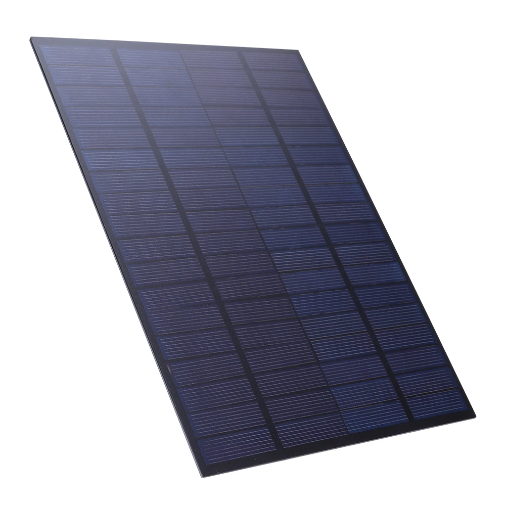 

Солнечная панель 5 Вт 18 В Многофункциональное удобное практичное солнечное зарядное устройство из поликристаллического кремния уровня для батареи 12 В