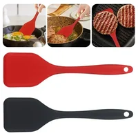 Small 20.5cm Silicone Cooking Leakage Spatula Dense Shovel Fried FishOmelette Shovel Non-stick Spatula Kitchen Cooking Tools 2