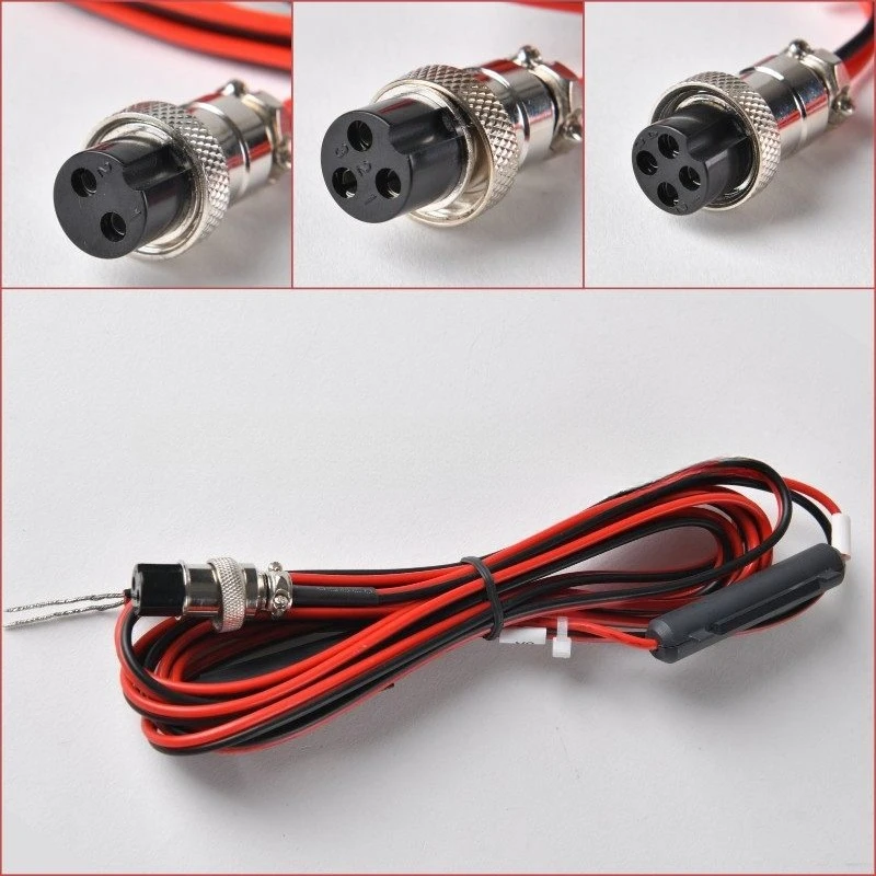 GX16 2/3/4/5/6Pin Waterproof Aviation Plug Socket Connector with Wire Male Female Cable Connector Butt Joint Air Plug