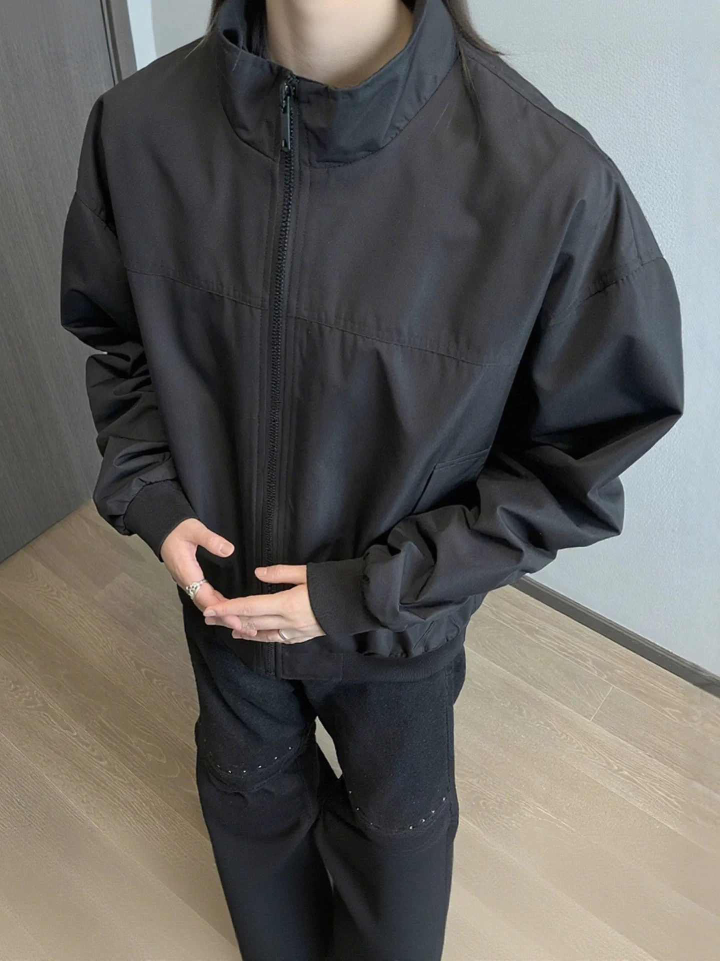 

Рабочая одежда Bla ort Jaet, мужская футболка для ранней осени Cleanfit, Hardne Baseball orm, повседневная застежка-молния