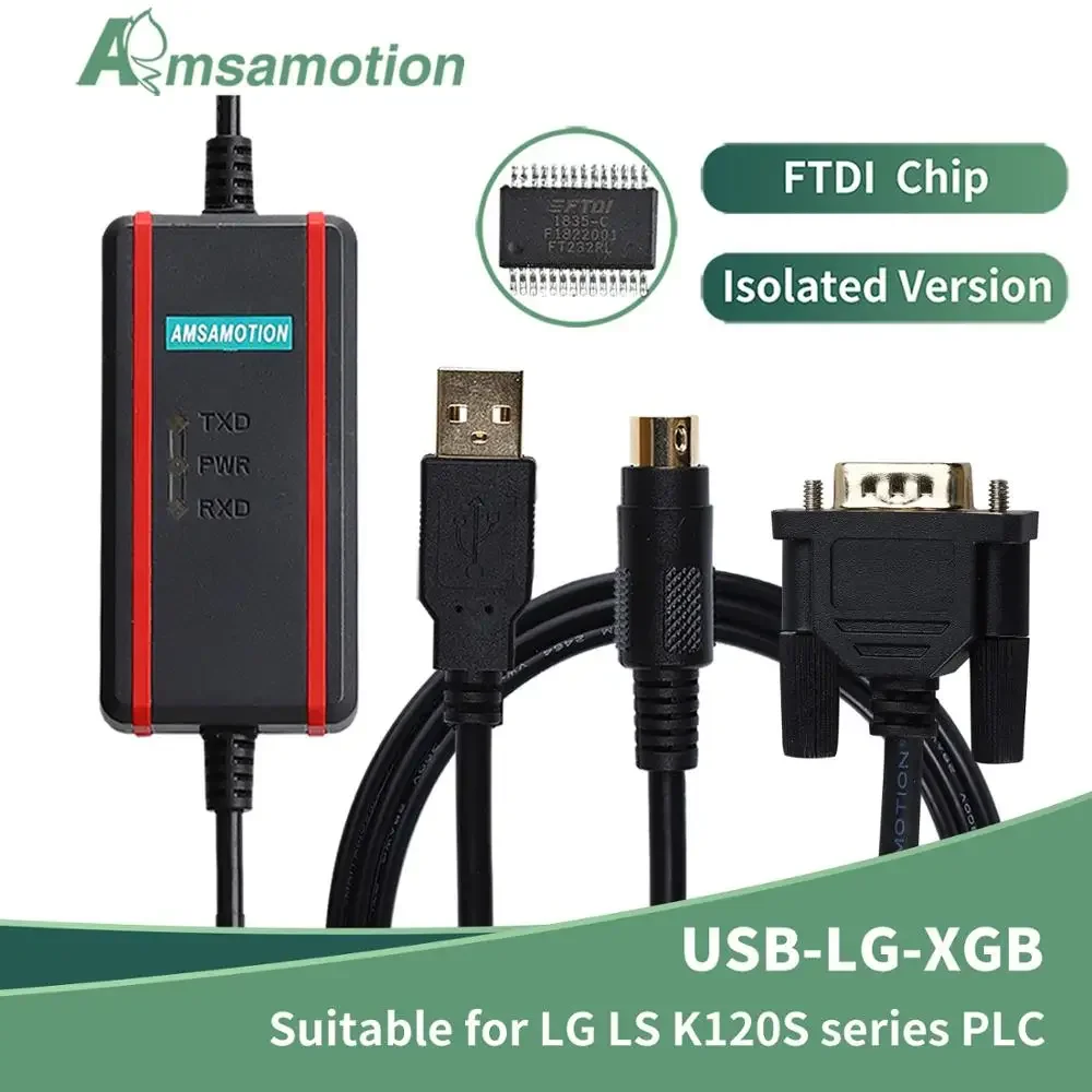 USB-LG-XGB Suitable For LG LS K120S K80S/K200S/K7M series PLC programming Data Dowanload Cable USB-XGB