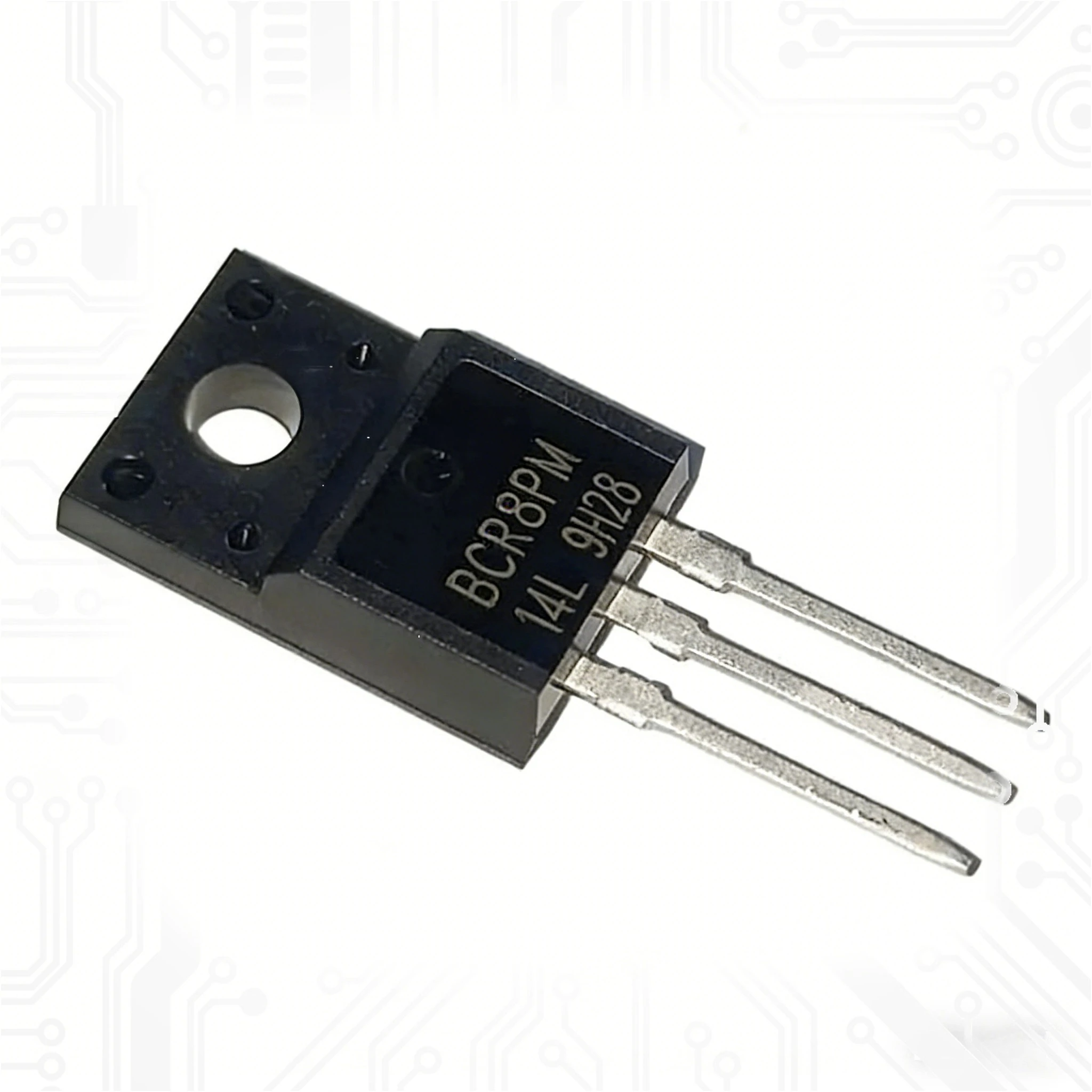 10pcs BCR12PM BCR12PM-12L BCR16PM BCR16PM-12L BCR8PM BCR8PM-12L BCR8PM-14L BCR12PM-14L BCR16PM-14L TO-220F IC Chip
