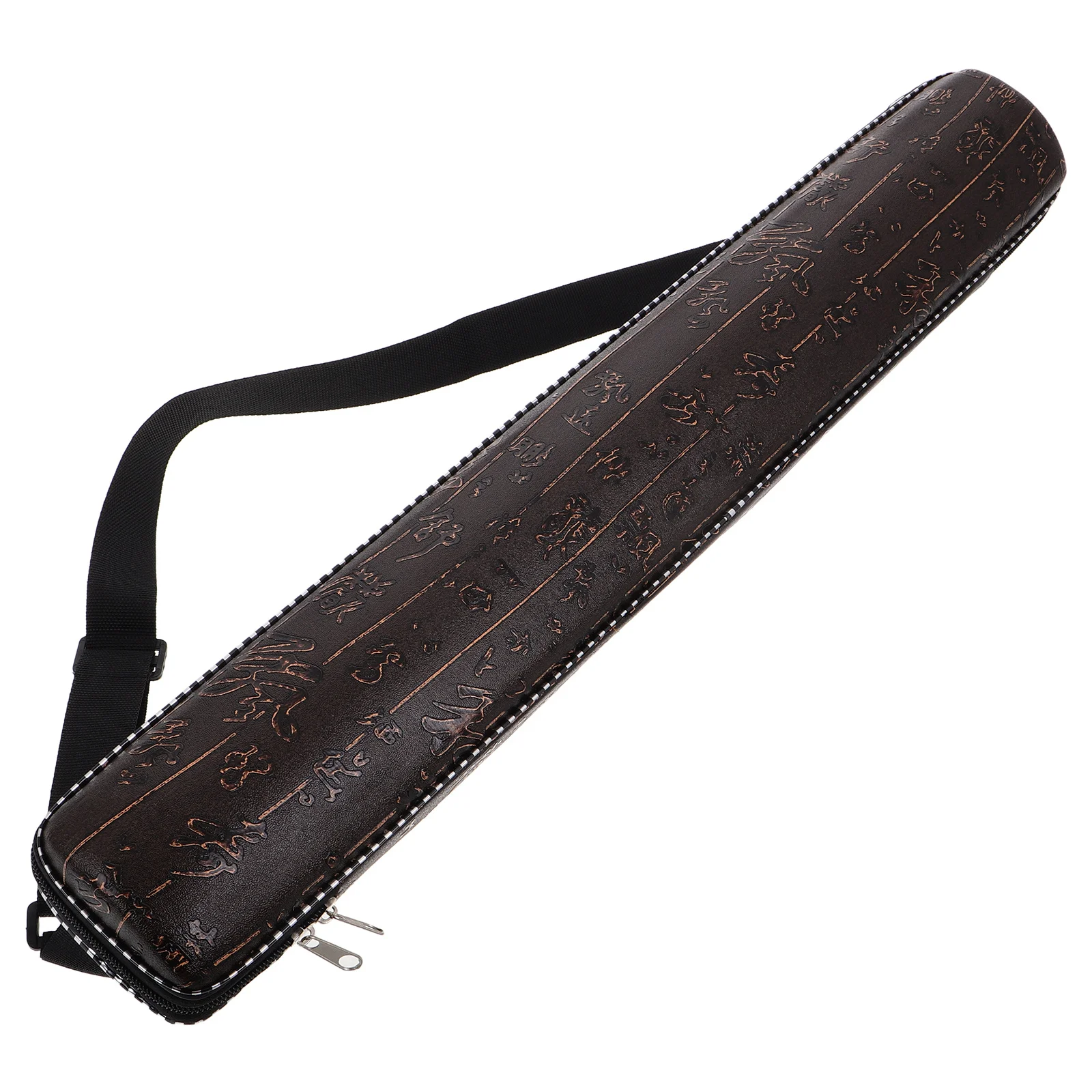 حقيبة فلوت أنيقة بسحاب حقيبة أدوات الرياح المحمولة منظم تخزين واقي ومسجل كروس الكلارينيت