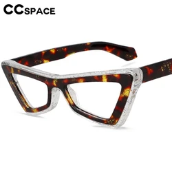 Big Size Eyeglass Frames Cat Eye Anti-Blue Plastic Spectacle Frame Anti-Fatigue Computer Eyewear Women Glasse Eyeglasses 56008