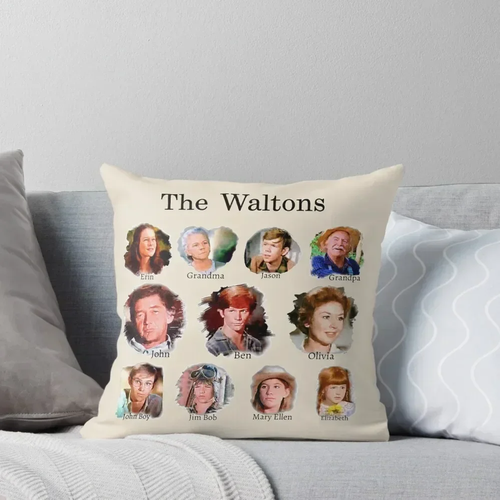 

The Waltons Throw Pillow Cushions For Decorative Sofa Anime Luxury Cushion Cover Pillow Case Christmas pillow