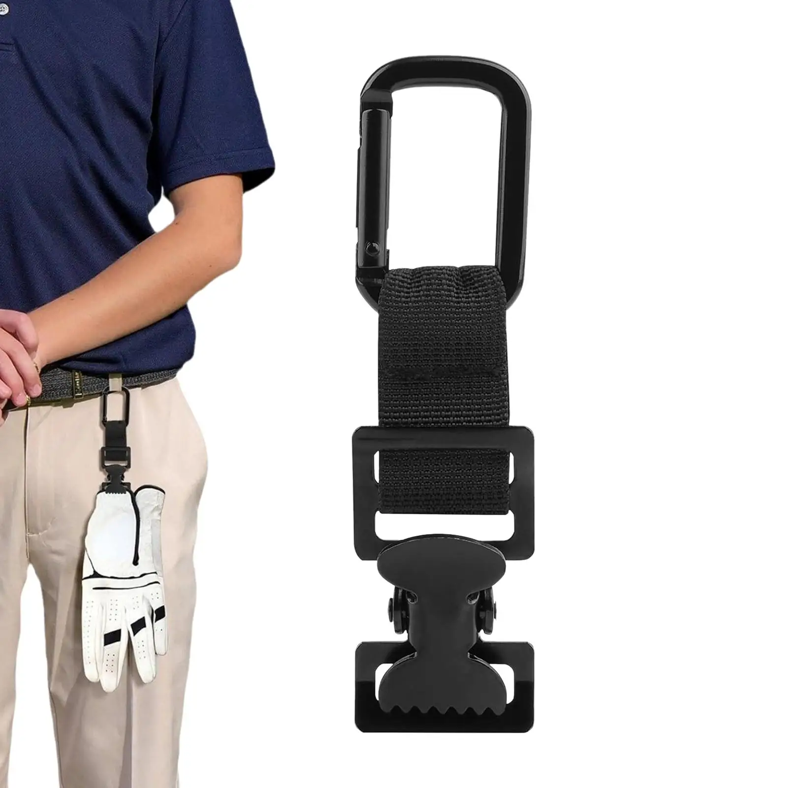 1pc Serrated Work Gloves Clips Heavy-Duty Mitten Hanger Safety Glove Clamp For Towel Pant Belt Golf Firefighter Skiing Carving
