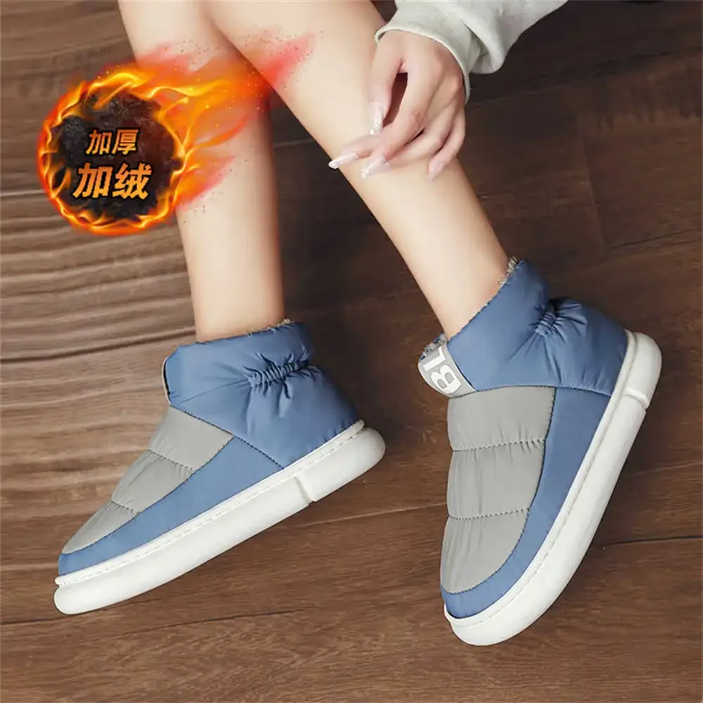 35-43 Fur Padded Wide Boot Ladies Designer Sneakers Shoes Hightop Sneakers For Women Sport Trends Cosplay High-quality