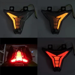 Fit for Kawasaki Ninja ZX10R ZX6R ABS ZX4R ZX25R KRT 2019-2024 Motorcycle Taillight Rear Brake Turn Signal Integrated Tail light