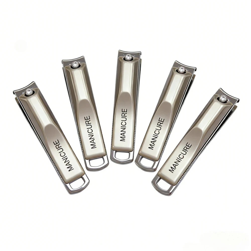 

Stainless Steel Nail Clipper Sharp Precise Nail and Toenail Edges Thick Nail Trimmer with Stylish Modern Design