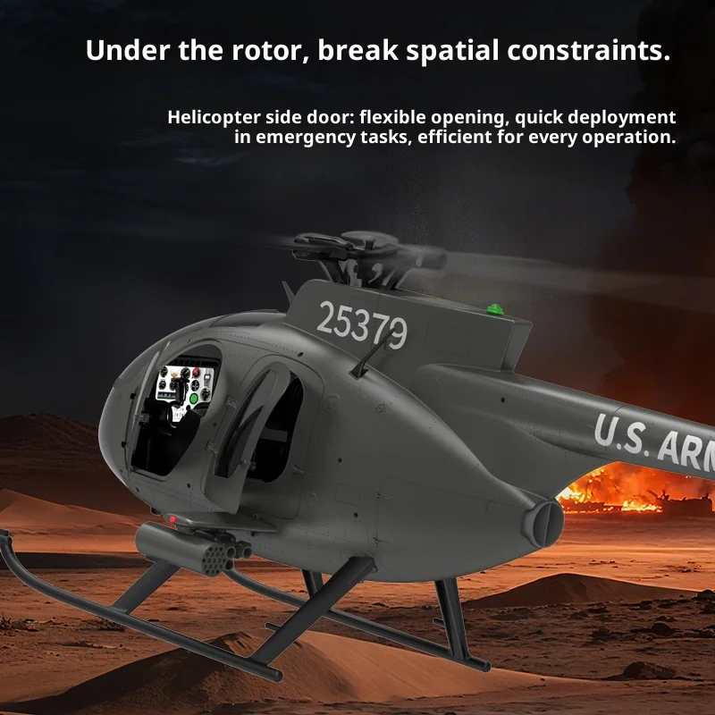 Simulation of bird high image of remote-controlled helicopter Six-way GPS intelligent fighter model Yuxiang F119S toy