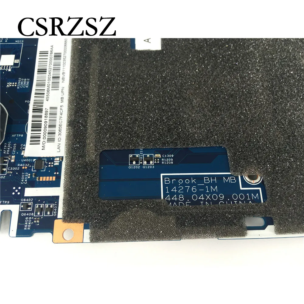 For Acer ASPIRE E5-772 E5-772G laptop motherboard I3-5005U CPU 448.04X09.001M Mainboard Test Good