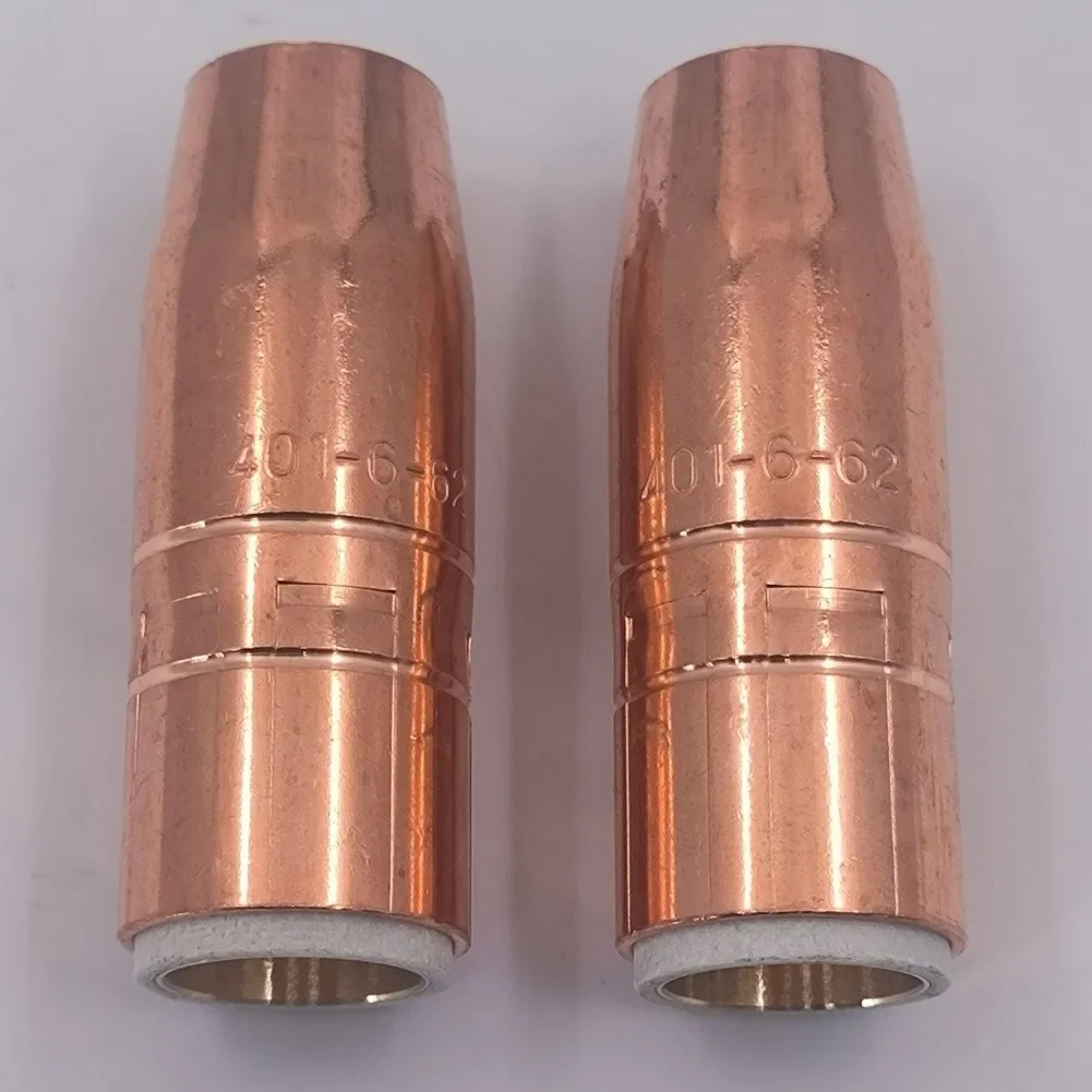 

401-6-62 Welding Nozzle with 5/8 Bore for Tregaskiss Tough Lock Compatible MIG Torches Featuring Double Cone Technology
