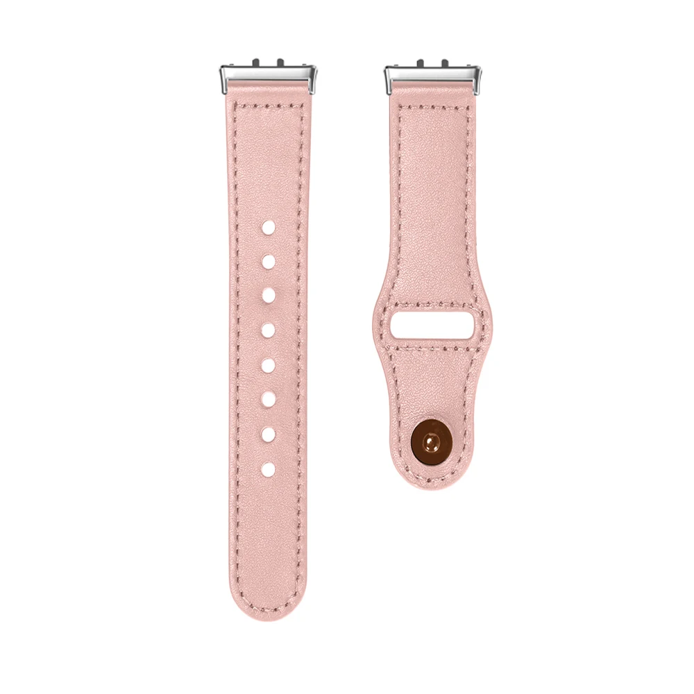 Genuine leather strap compatible Samsung Galaxy FIT3 adjustable casual strap for Samsung Galaxy Fit3(SM-R390)2024