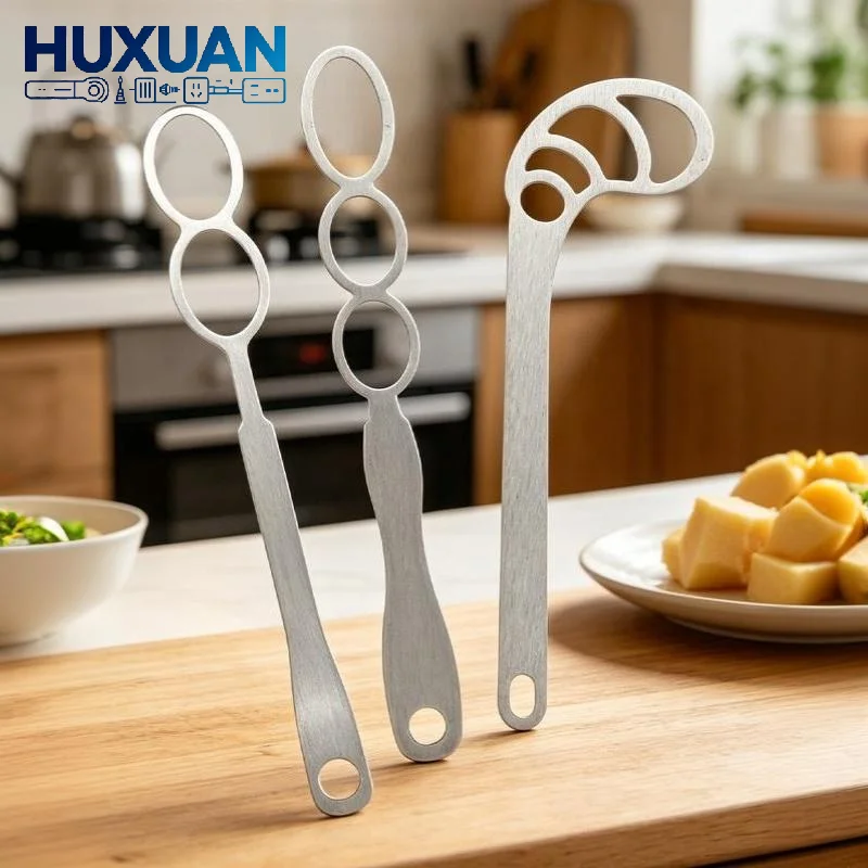 Manual Dough Flour Mixer Food Grade Stainless Steel Egg Beater for Cake Pastry Home Kitchen Baking Tools
