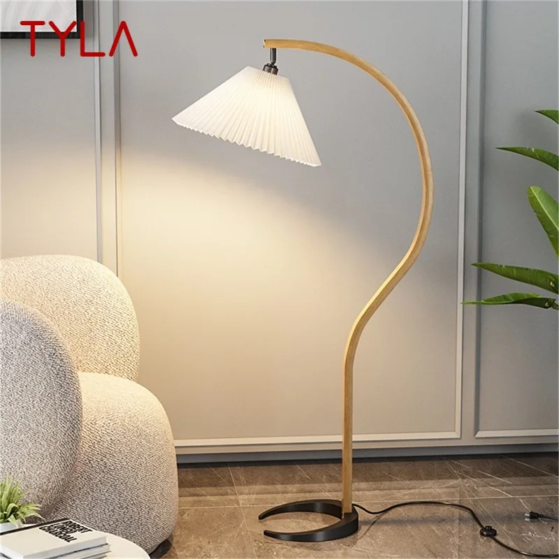 

TYLA Contemporary Floor Lamp Nordic Creative LED Vintage Standing Light for Home Decor Hotel Living Room Bedroom Bed Side