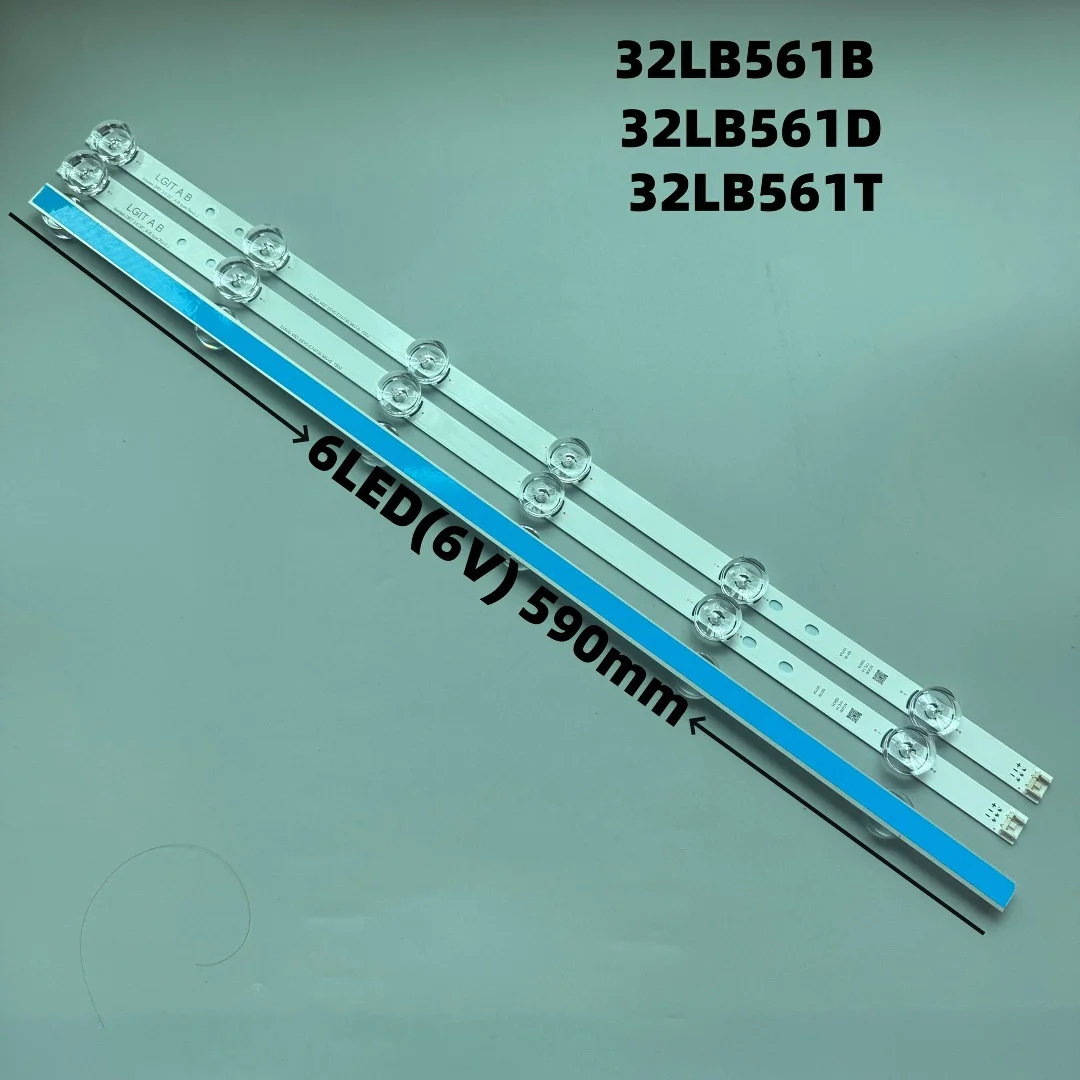 LED TV Illumination Part Replacement For 32LB561B-ZC 32LB561D-DC 32LB561T-TC LED Bar Backlight Strip Line Ruler DRT3.0 32 A B