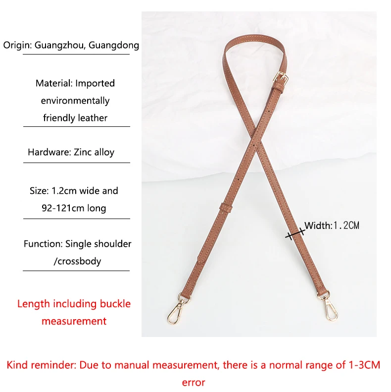 3PCS/set Bag Strap Crossbody Perforated Conversion Accessories for Punch-free Bag Straps Mini Bag Shoulder Strap