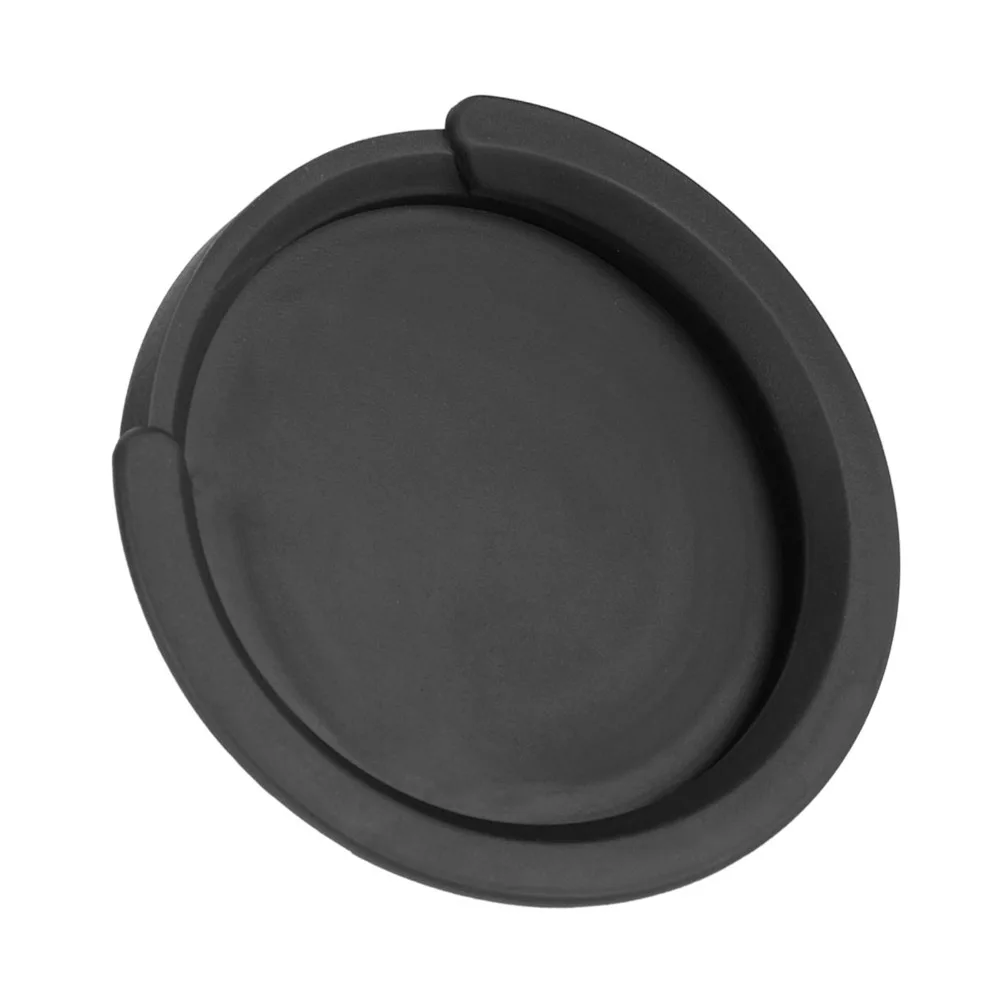 86 ملم    غطاء فتحة صوت الجيتار غطاء عازل أسود  ردود الفعل غطاء عازل سيليكون  ملحقات الآلات الموسيقية  #4