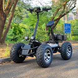 All Terrain Four Wheel Drive Electric Snow Scooter Ideal for Winter Adventures Off-road Scooter Beach Bike