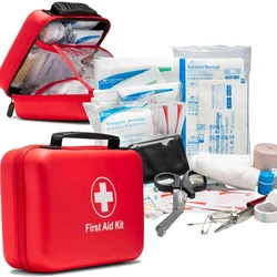 Lightweight and durable First Aid Kit - waterproof portable medical kit with ample storage space for travel and home use