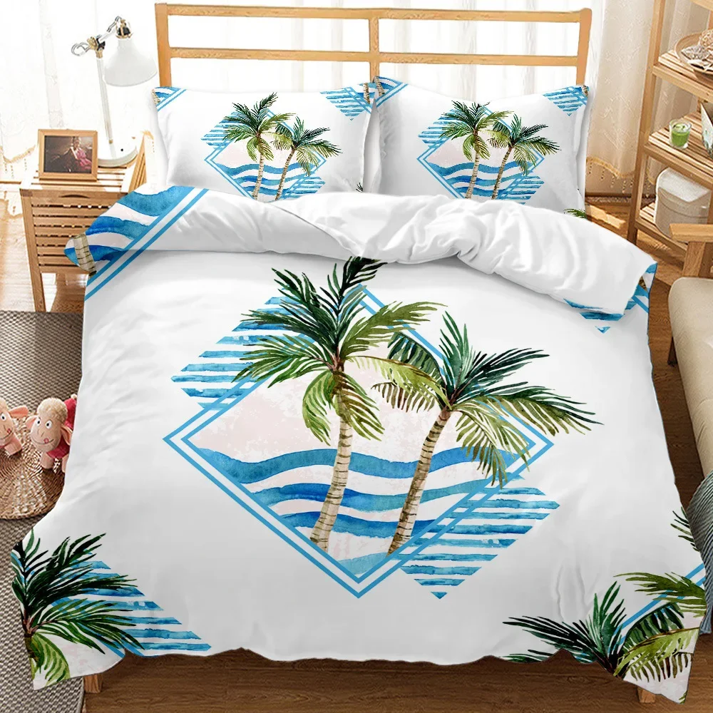 

High Quality Bedding Sets Western Winter Duvet Cover Sets Reactive Printing Pastoral Home Textile Bedclothes Duvet Cover Set