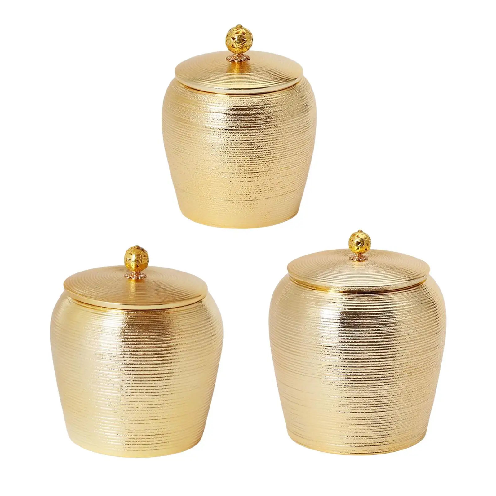 

Ceramic Storage Jars Multipurpose Containers for Closet Home Living Room