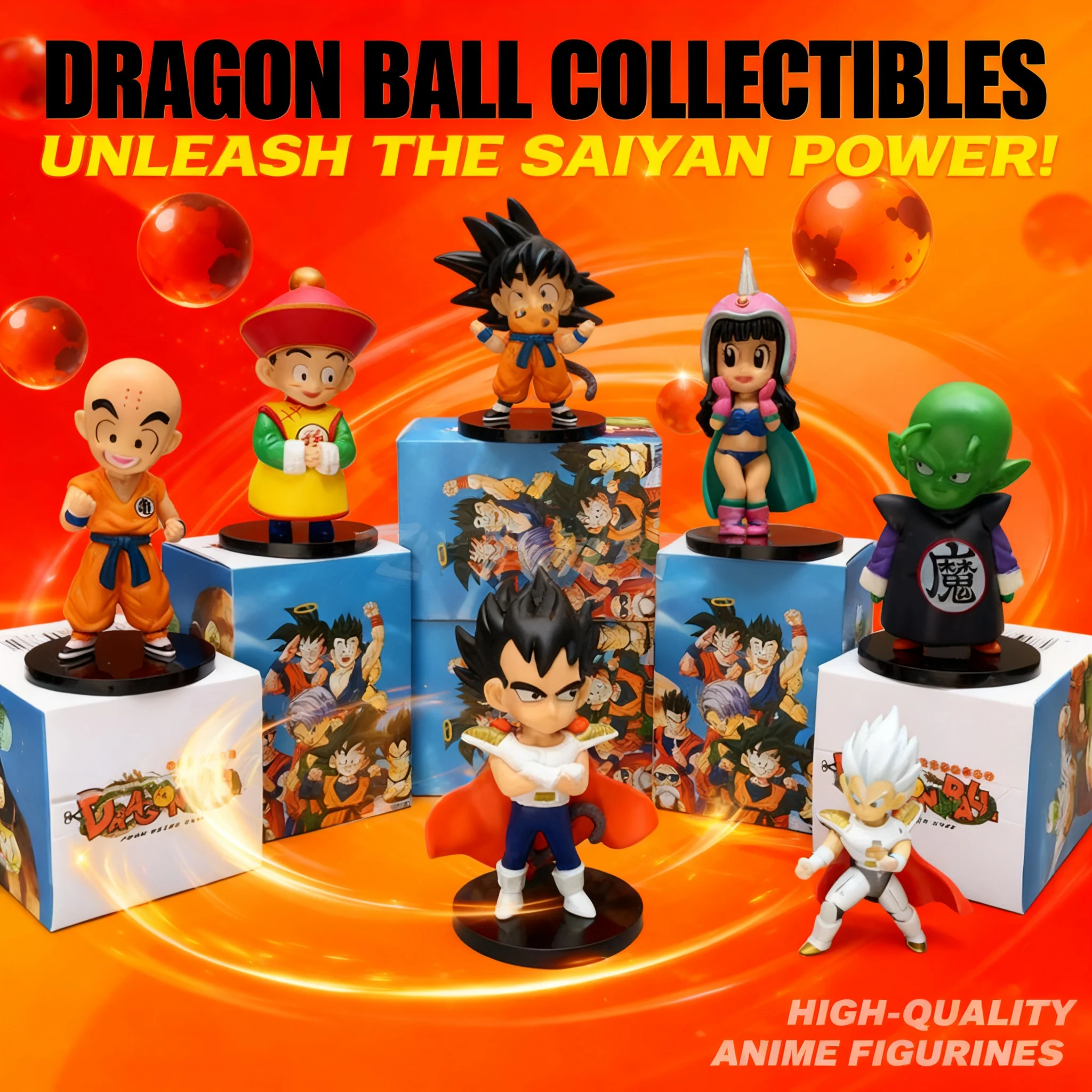 

Коллекционная фигурка Dragon Ball: Гоку, Чи-Чи, Вегета. Сюрприз-бокс, игрушка-модель для автомата-гасяпона, украшение для торта, подарок для фанатов.
