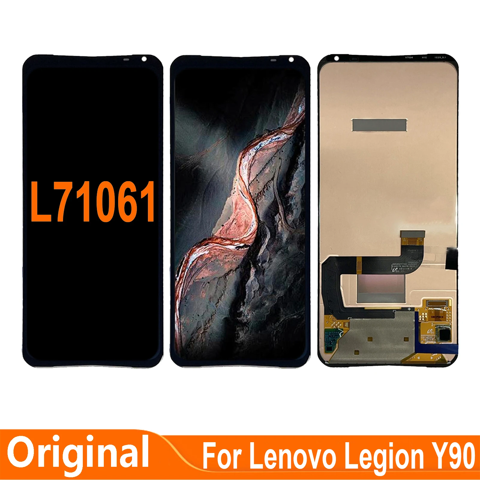 

AMOLED 6.92'' For Lenovo Legion Y90 L71061 LCD Display Touch Screen Digitizer Assembly