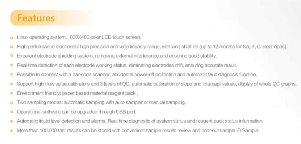 XI-931T Analisador eletrólito