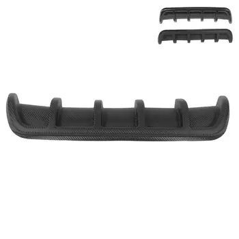 保險桿擴散器鰭片汽車外觀改裝通用後擾流板鰭片尾部插入件保險桿擴散器唇邊車身改裝 10 最佳銷售 西雅特托萊多車身套件 - №1