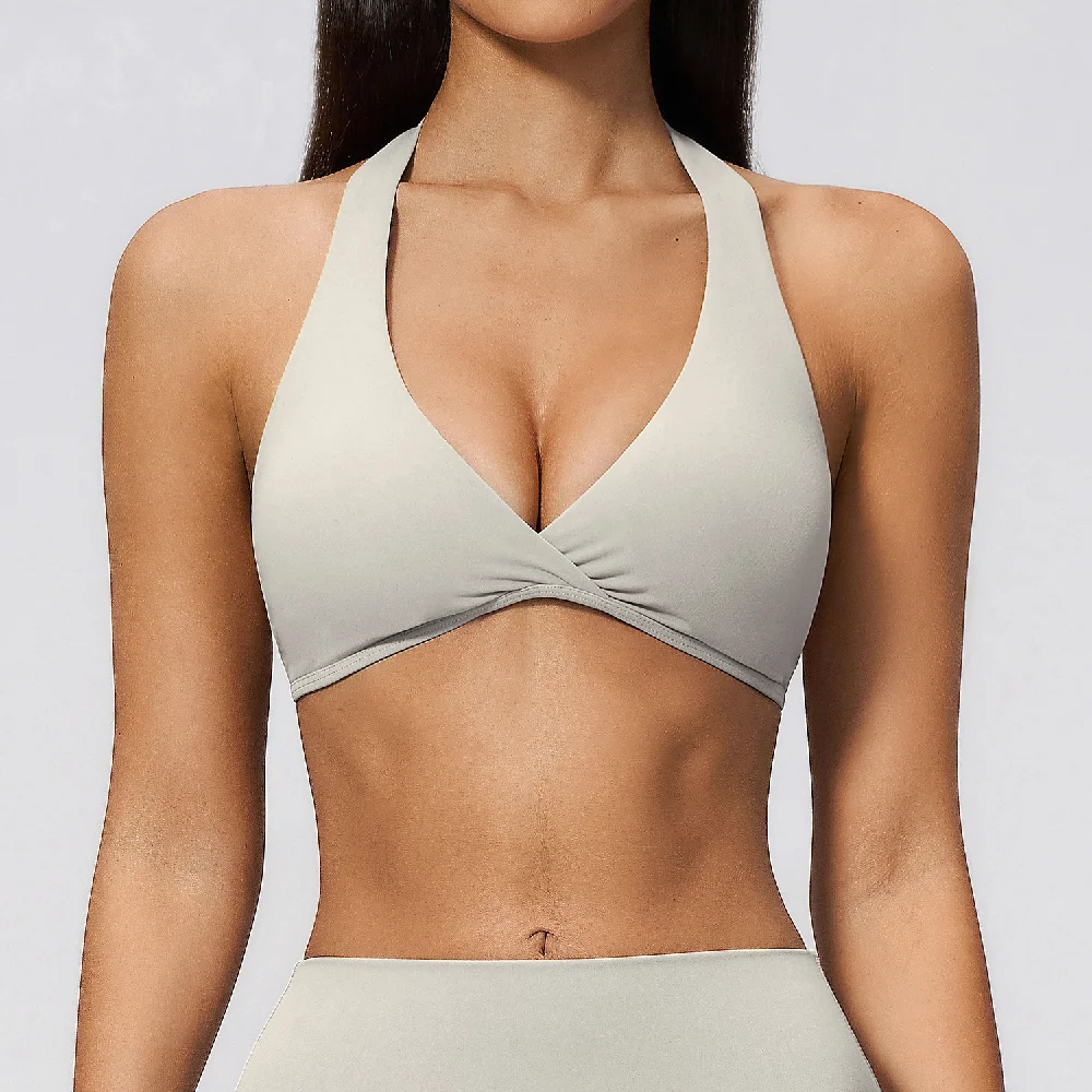 Yoga Fitness Tarif - Sujetador deportivo con cuello en V
