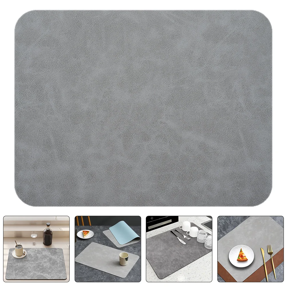 

4Pcs Dining Table Mats Double-Sided Non-Slip Washable Family Placemat Set Holiday Dinner Table Mat Placemats Washable