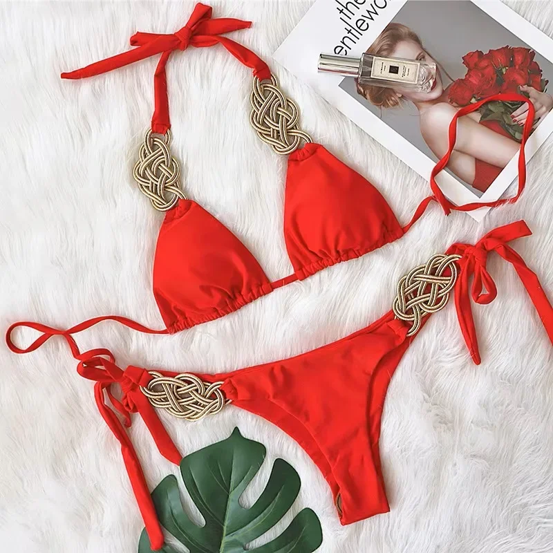 Sexy biquinis 2025 roupa de banho feminina push up maiô feminino natação fatos de banho meninas conjunto biquíni brasileiro beachwear banhista