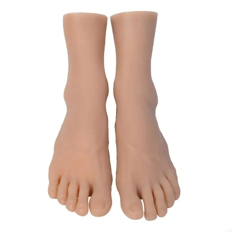 

44 Size Male Foot Replicas TPE Construction Foot Mannequin Foot Anatomy Training Tool for Clinical Study Shoe Marketing