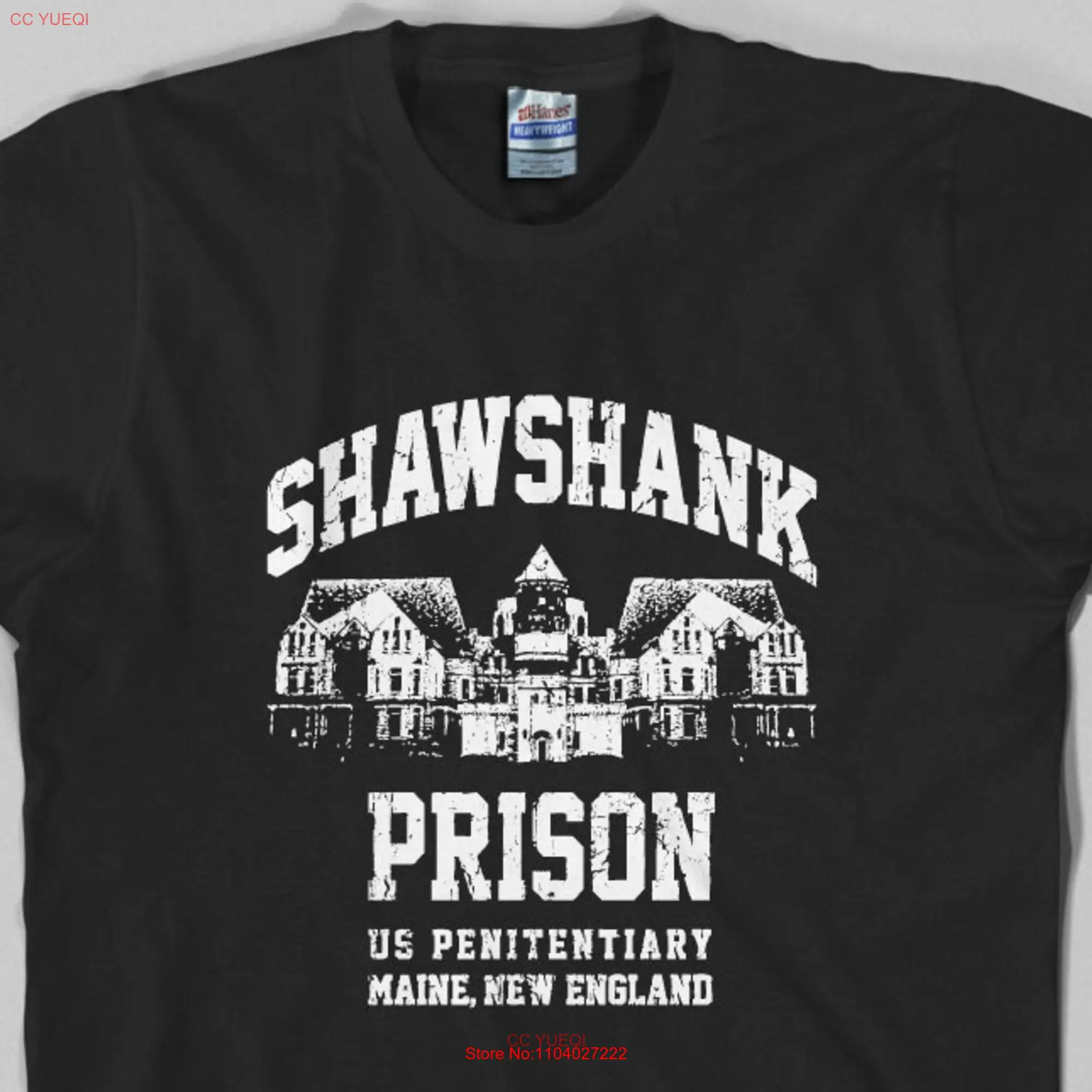 Shawshank Redemption T Shirt prision jail penitentiary rita hayworth stephen king movie tee All Sizes