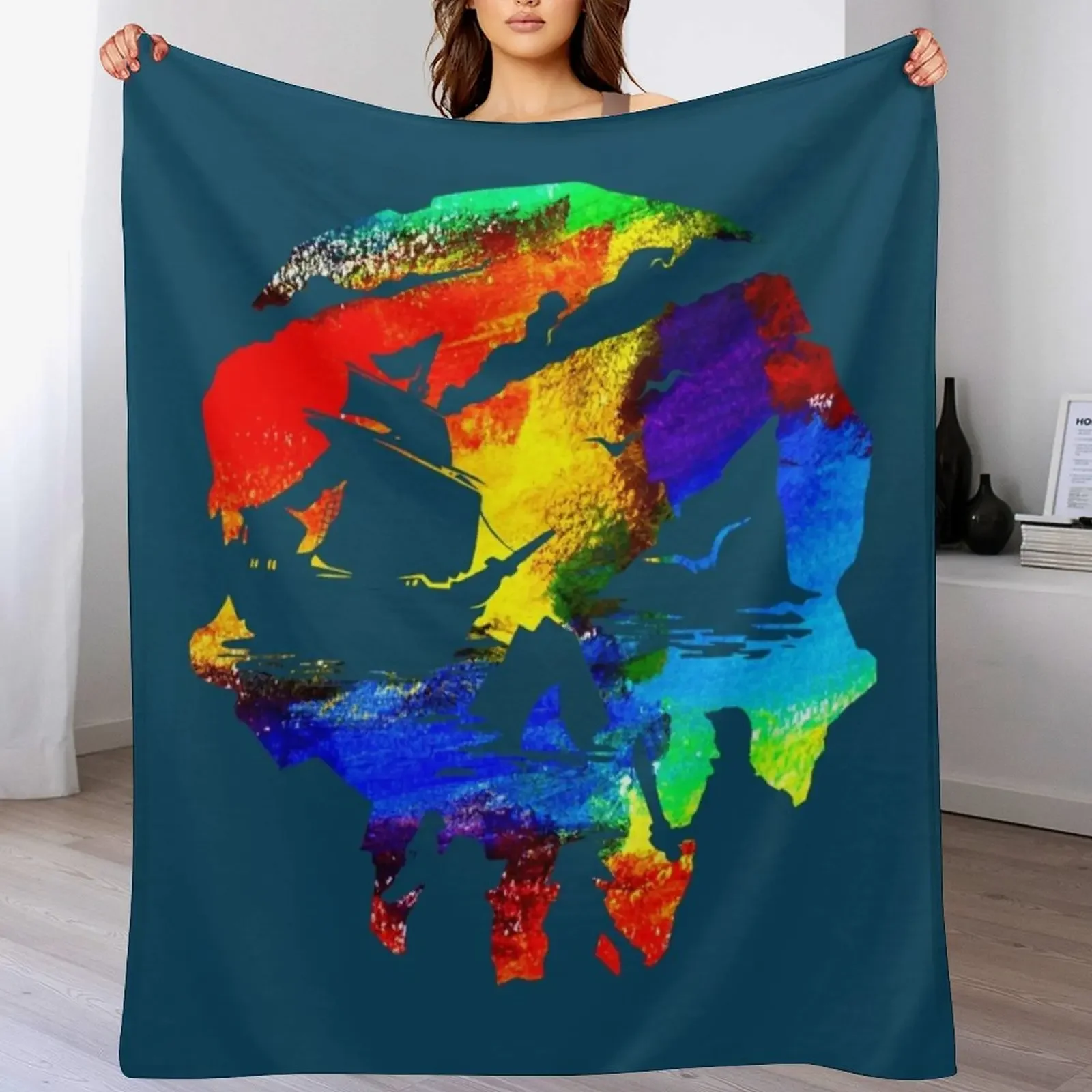 

New Pirate lifes Throw Blanket heavy to sleep For Sofa Thin for winter Decorative Sofas Blankets