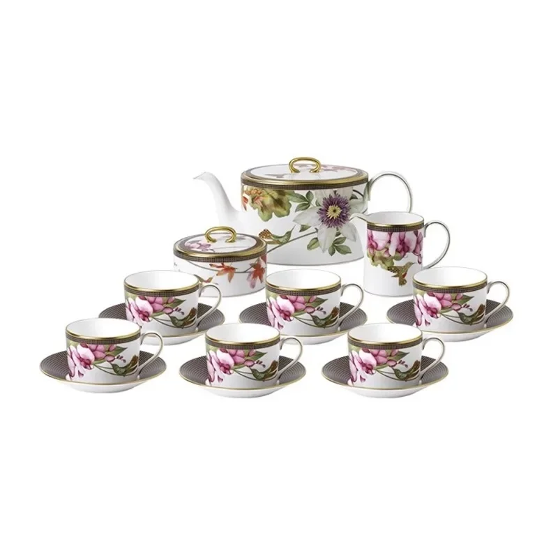 Coffee cup saucer, tea cup saucer set bone china
