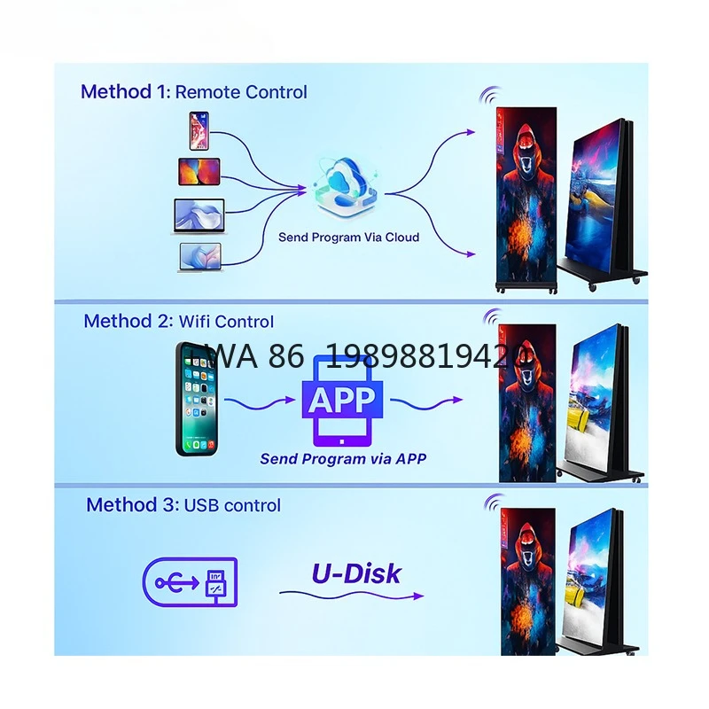 

Подставка для дисплея, светодиодный экран для мероприятий, высококачественный внутренний цифровой HD-плакат, светодиодный