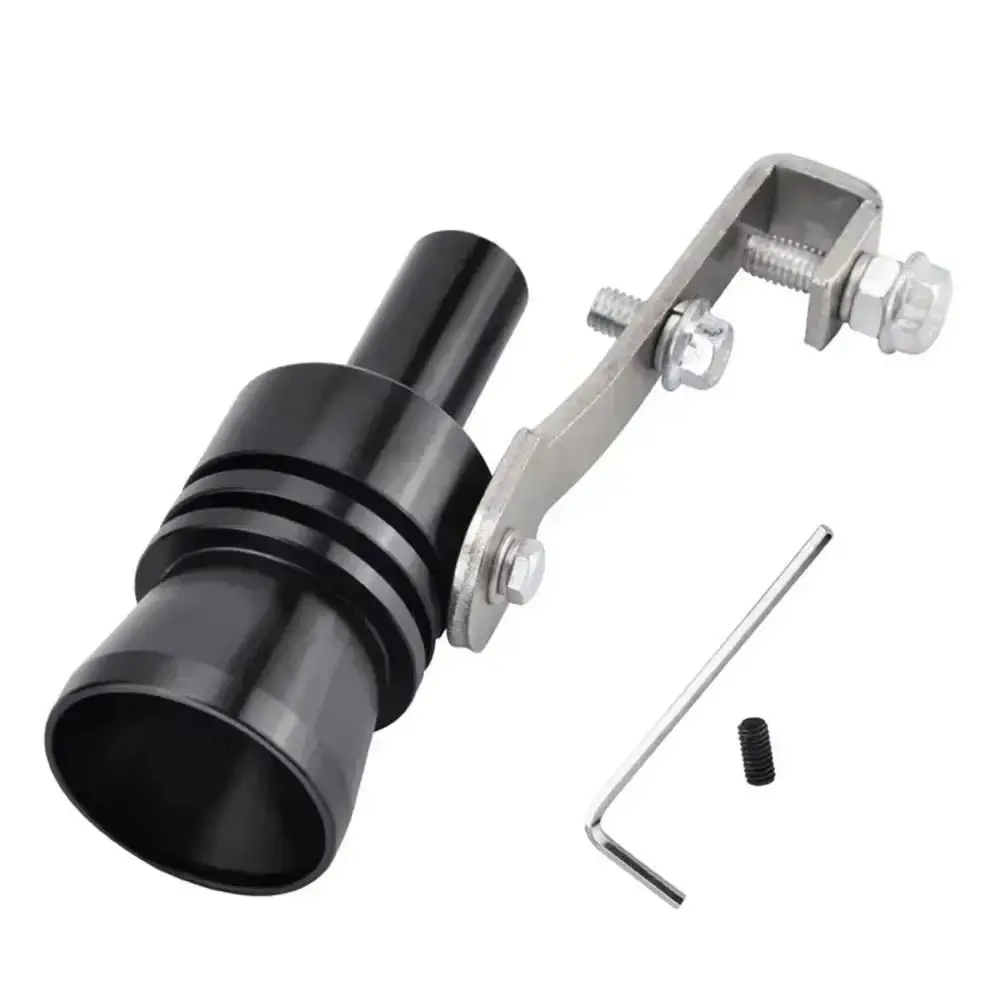 

Vehicle Tailpipe Car Turbomuffler Modified Refit Device Sound Simulator XL Size Exhaust Pipe Turbo Sound Whistle Motorcycle